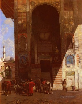 ハルテ・ア・ラ・モスク アラビア語 アルベルト・パシーニ イスラム教 Oil Paintings